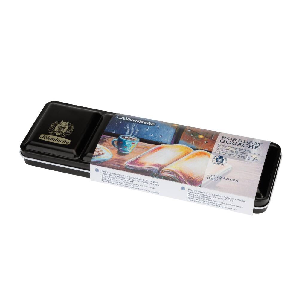 Schmincke Horadam Gouache Boya Seti Metal Kutu 12 x 5 ml 72714