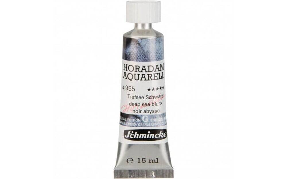 Schmincke Horadam Supegranulation Sulu Boya 15 ml 955 Deep Sea Black