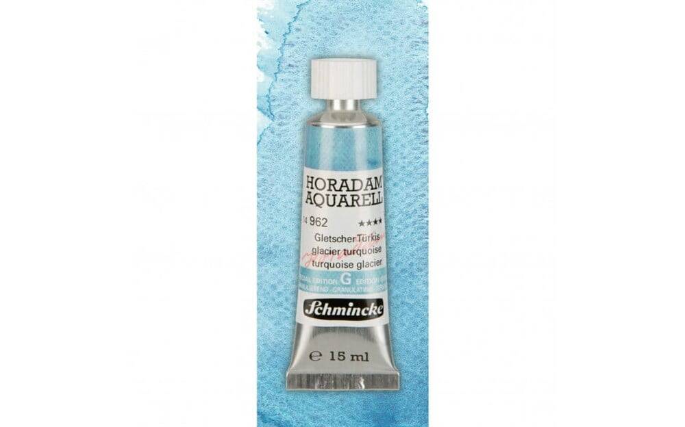 Schmincke Horadam Supegranulation Sulu Boya 15 ml 962 Glacier Turquoise