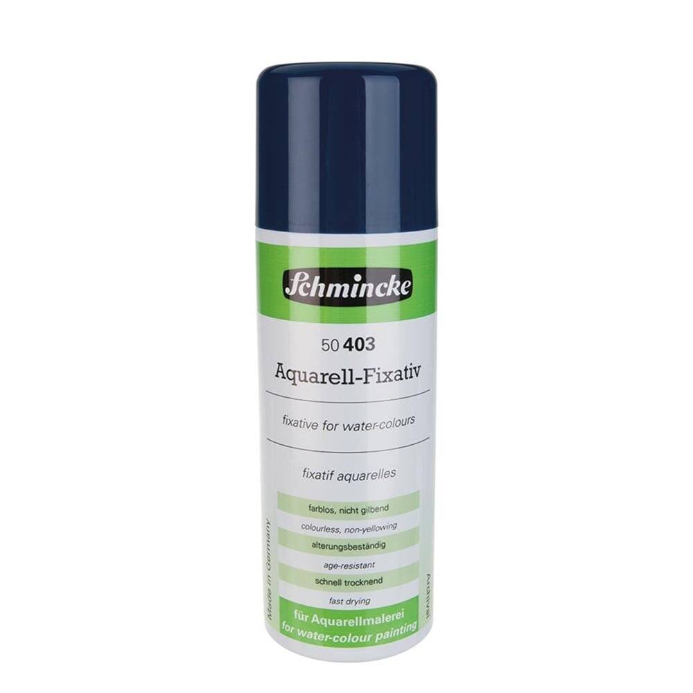 Schmincke Medium 403 Fixative For Watercolors Sulu Boya Fiksatifi Sprey 300 ml