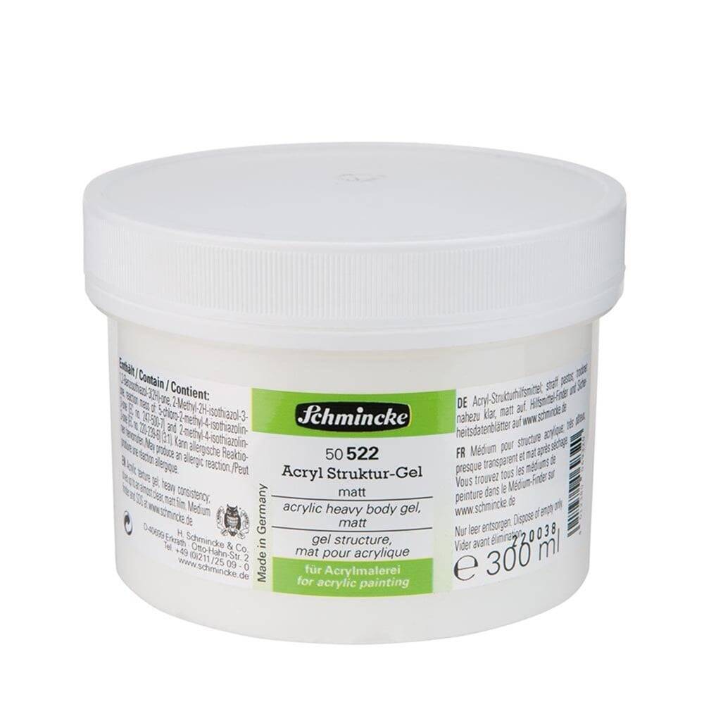 Schmincke Medium 522 Heavy Body Gel Yoğun Kıvamlı Mat Jel 250 ml