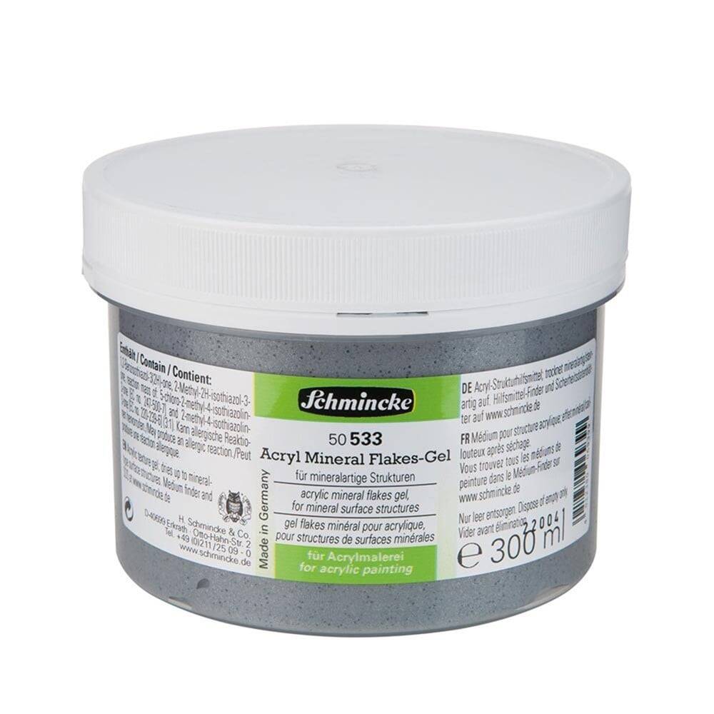 Schmincke Medium 533 Mineral Flakes Gel Mineral Parçalı Jel 250 ml