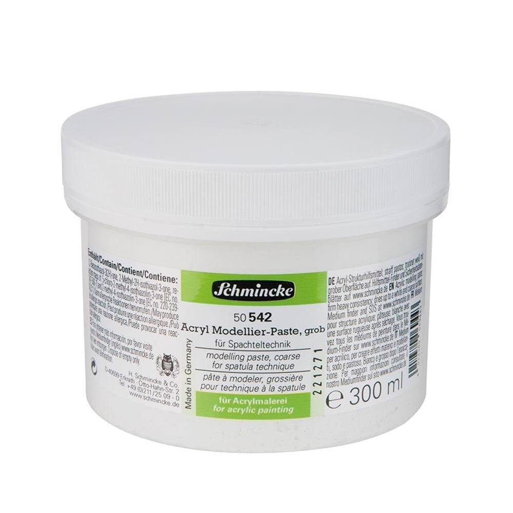 Schmincke Medium 542 Modelling Paste Coarse Model Hamuru Kalın Kıvam 250 ml