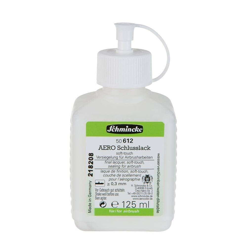 Schmincke Medium 612 Aerocolor Final Lacquer Airbrush İçin Yarı Mat Son Kat Vernik 125 ml