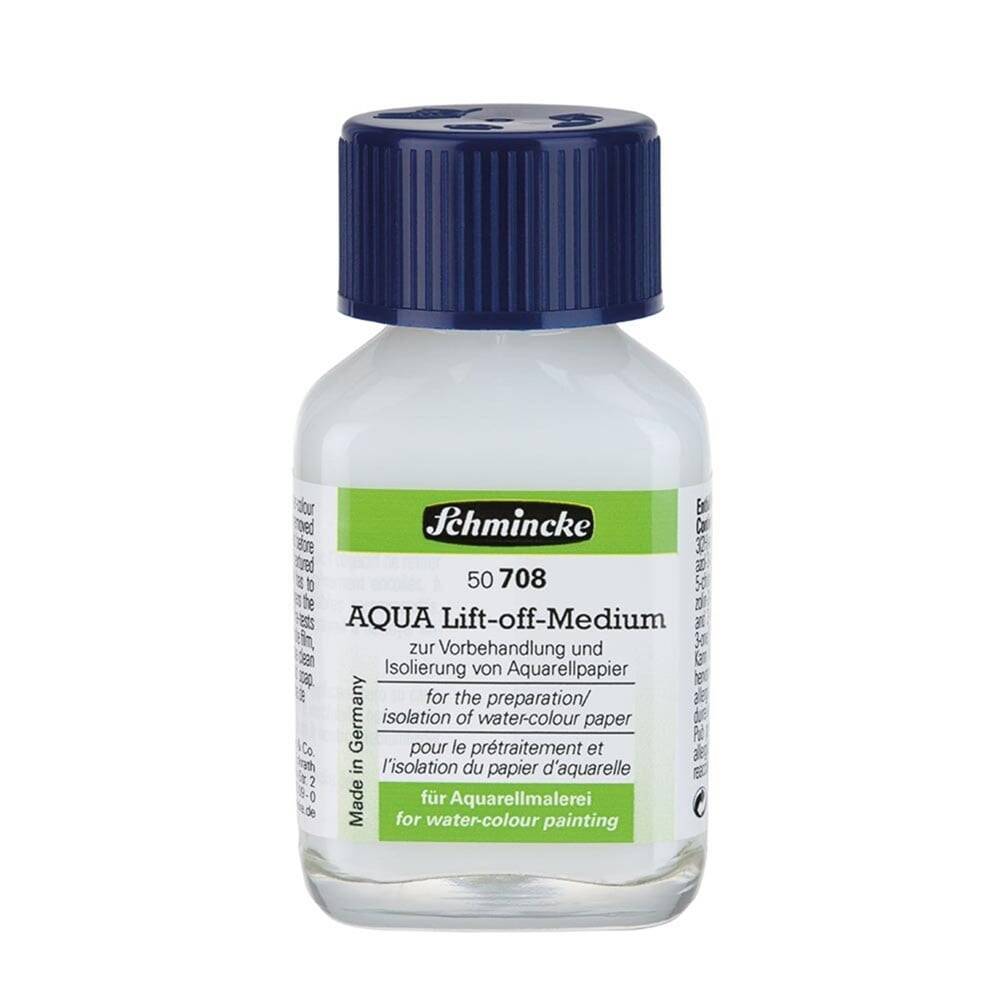 Schmincke Medium 708 Aqua Lift Off Sulu Boya Düzeltme Medyumu 60 ml