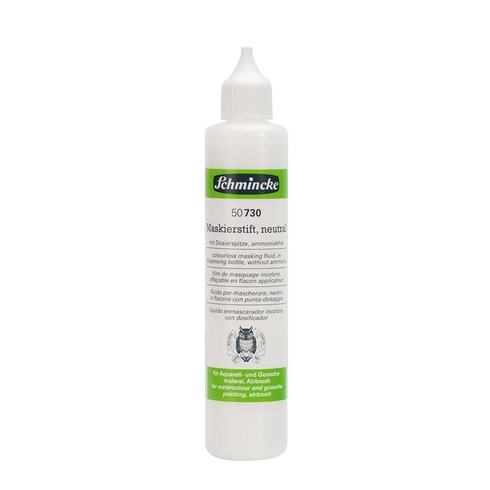 Schmincke Medium 730 Masking Fluid Renksiz Maskeleme Sıvısı Nötr 100 ml