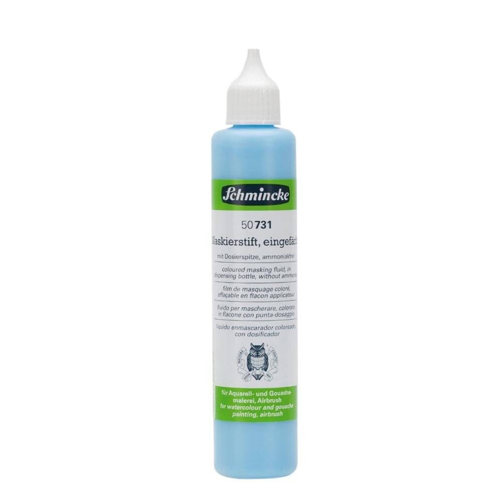 Schmincke Medium 731 Masking Fluid Mavi Renkli Maskeleme Sıvısı 100 ml