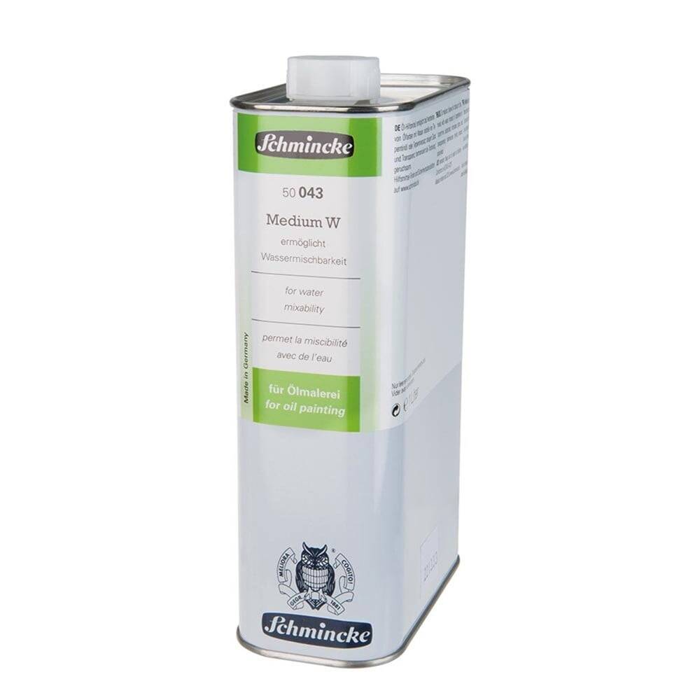 Schmincke Medium W Yağlı Boyayı Su Bazlıya Çevirme Medyumu 1000 ml 50043