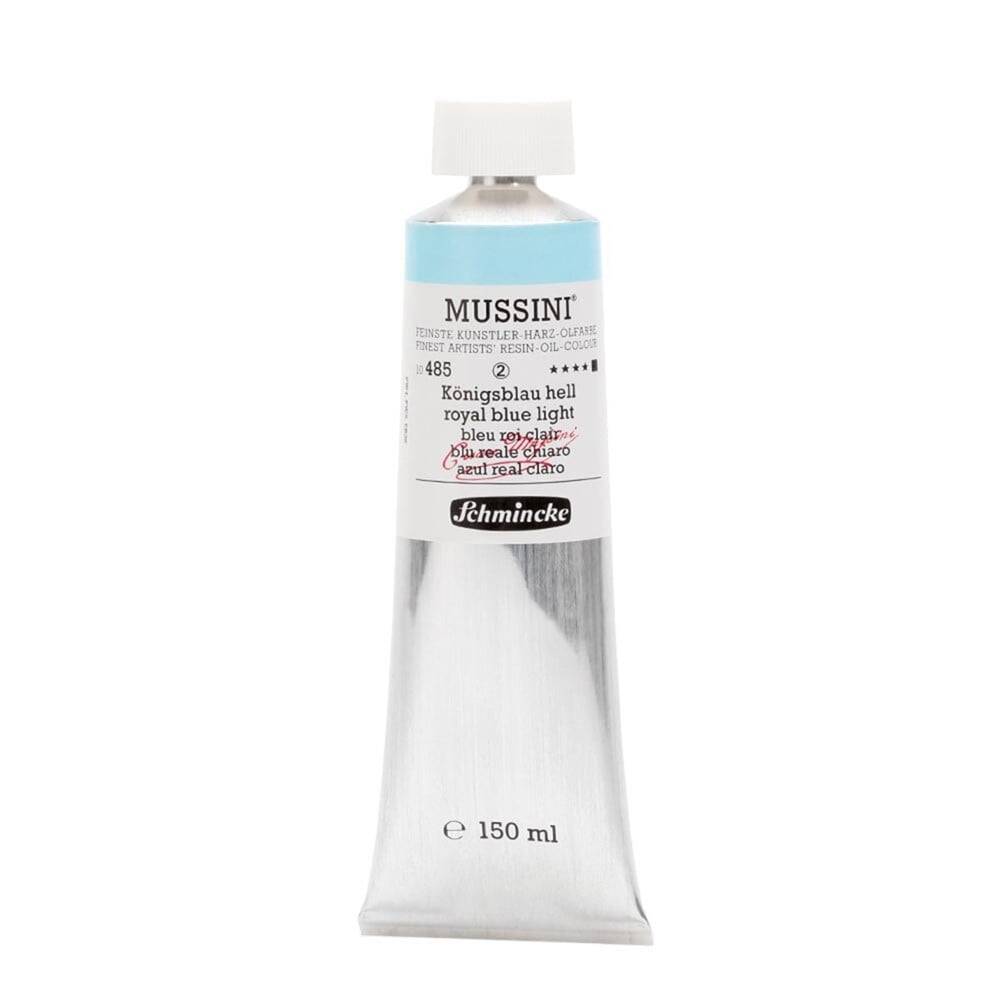 Schmincke Mussini Artist Yağlı Boya 150 ml Seri 2 485 Royal Blue Light