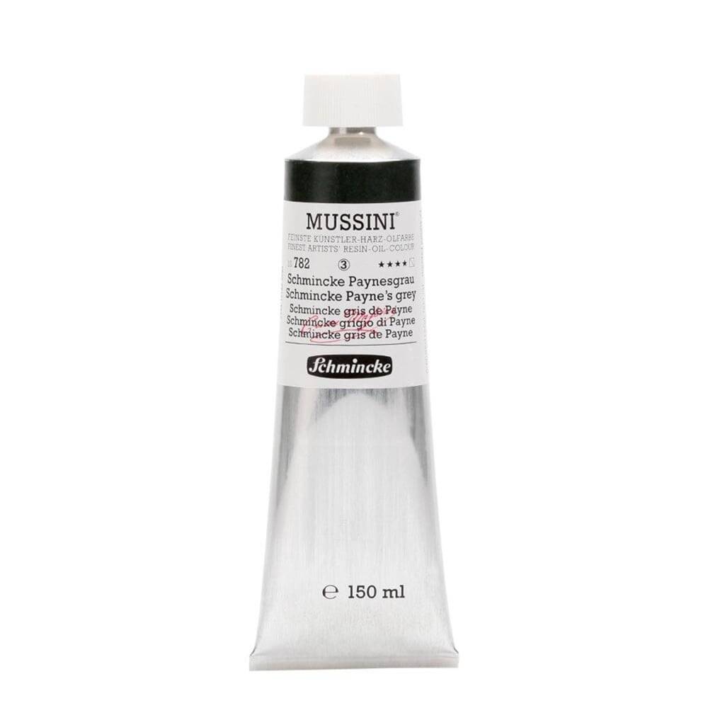 Schmincke Mussini Artist Yağlı Boya 150 ml Seri 3 782 PayneS Grey