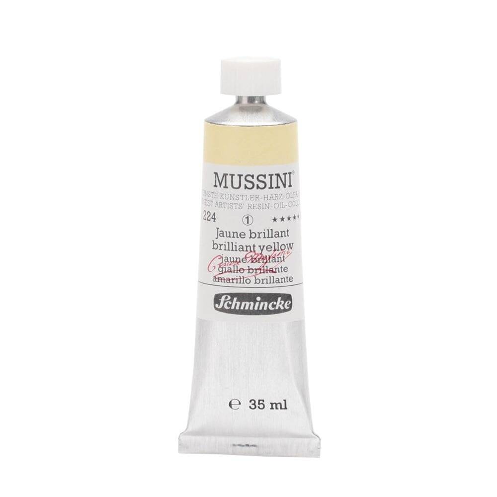 Schmincke Mussini Artist Yağlı Boya 35 ml Seri 1 224 Brilliant Yellow