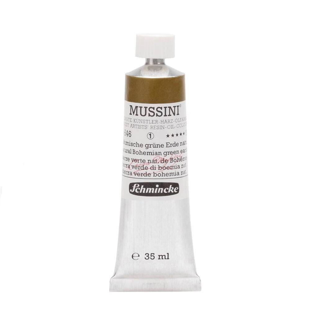 Schmincke Mussini Artist Yağlı Boya 35 ml Seri 1 646 Natural Bohemian Green Earth