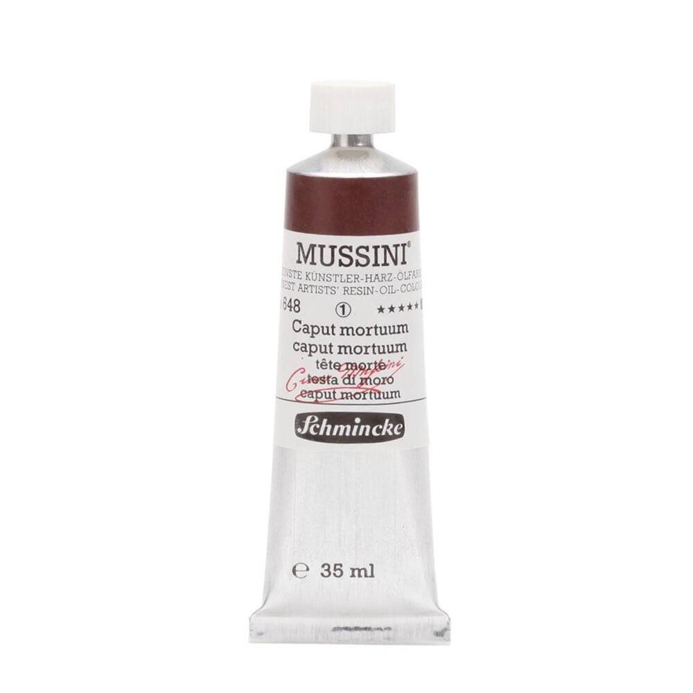 Schmincke Mussini Artist Yağlı Boya 35 ml Seri 1 648 Caput Mortuum