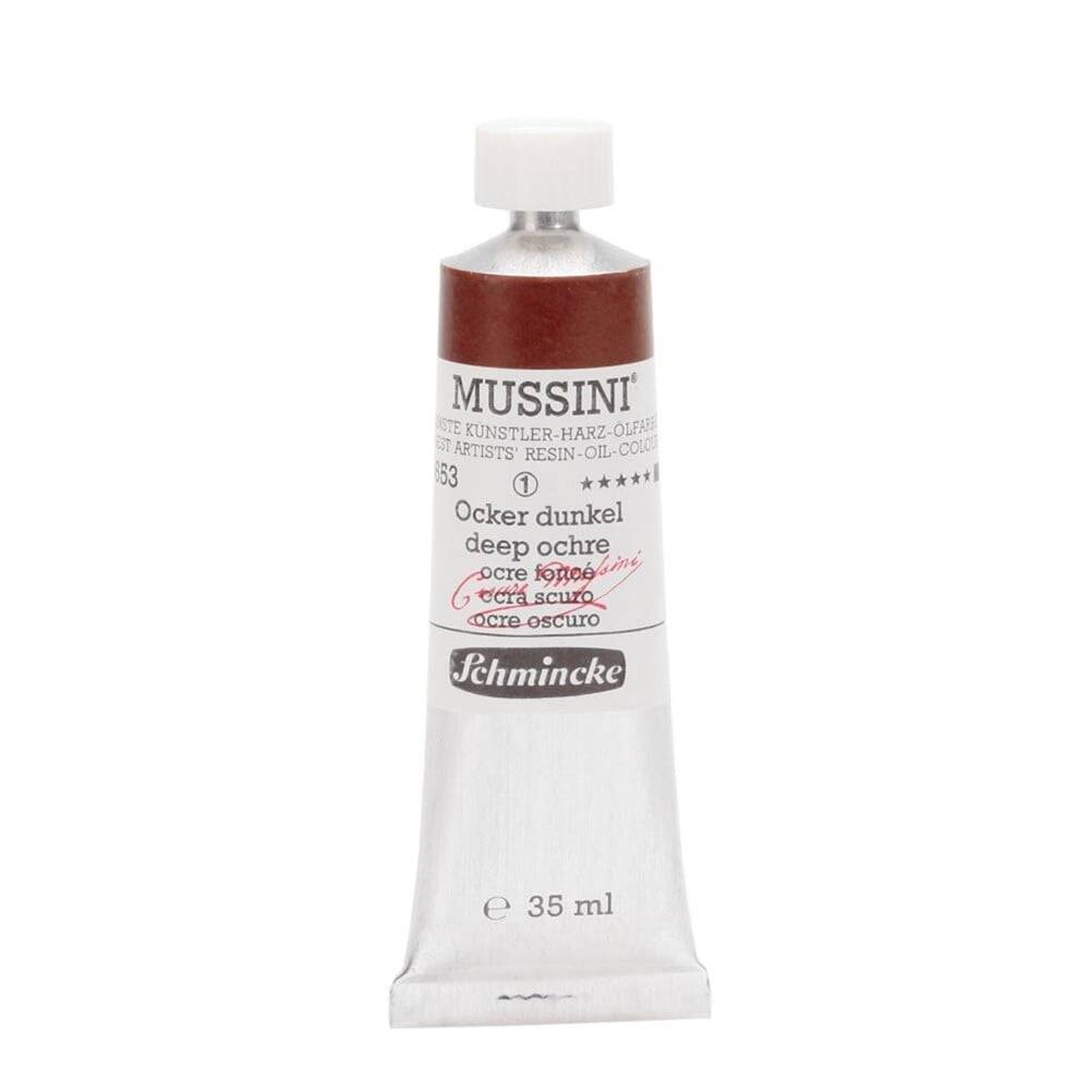 Schmincke Mussini Artist Yağlı Boya 35 ml Seri 1 653 Deep Ochre