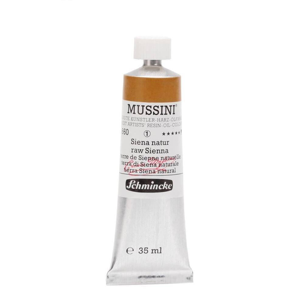 Schmincke Mussini Artist Yağlı Boya 35 ml Seri 1 660 Raw Sienna