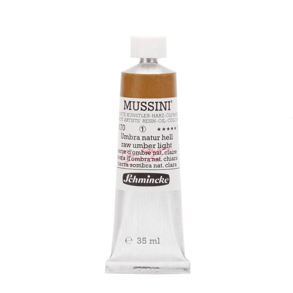 Schmincke Mussini Artist Yağlı Boya 35 ml Seri 1 670 Raw Umber Light
