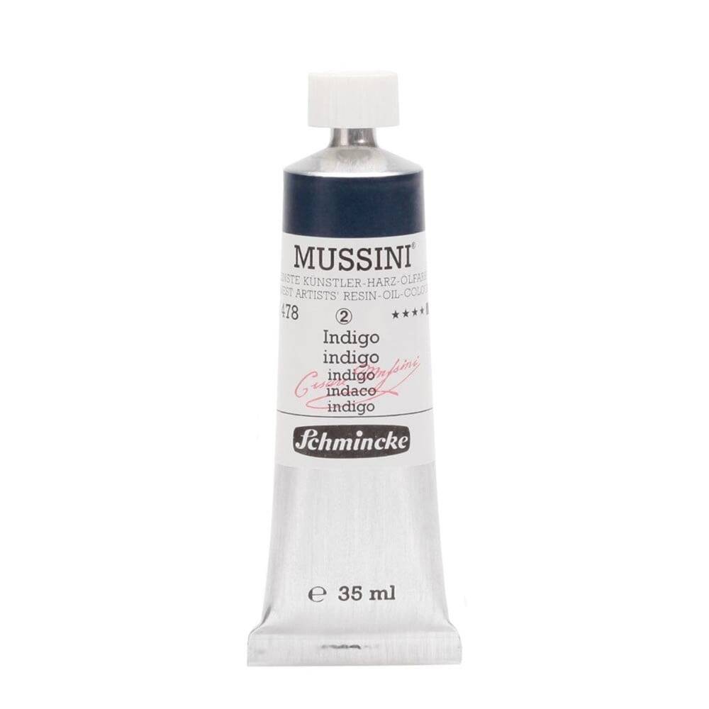 Schmincke Mussini Artist Yağlı Boya 35 ml Seri 2 478 Indigo