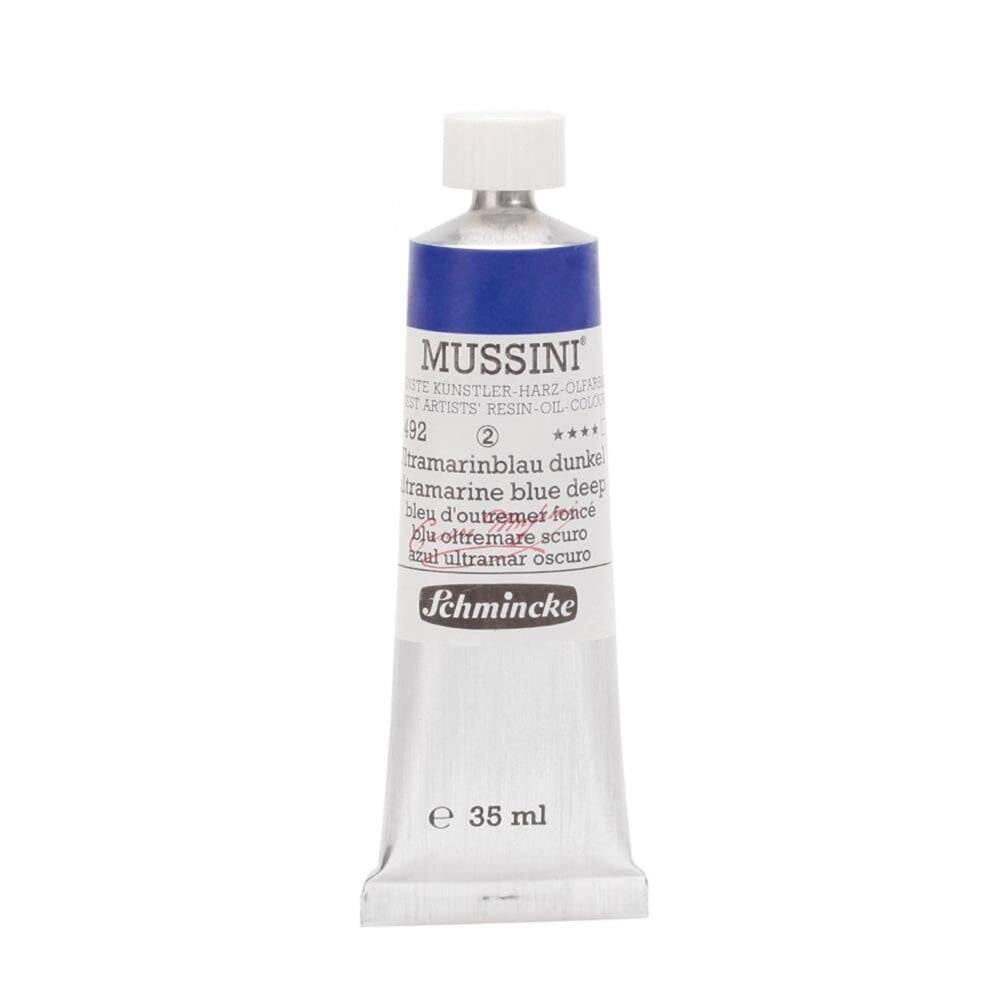 Schmincke Mussini Artist Yağlı Boya 35 ml Seri 2 492 Ultramarine Blue Deep