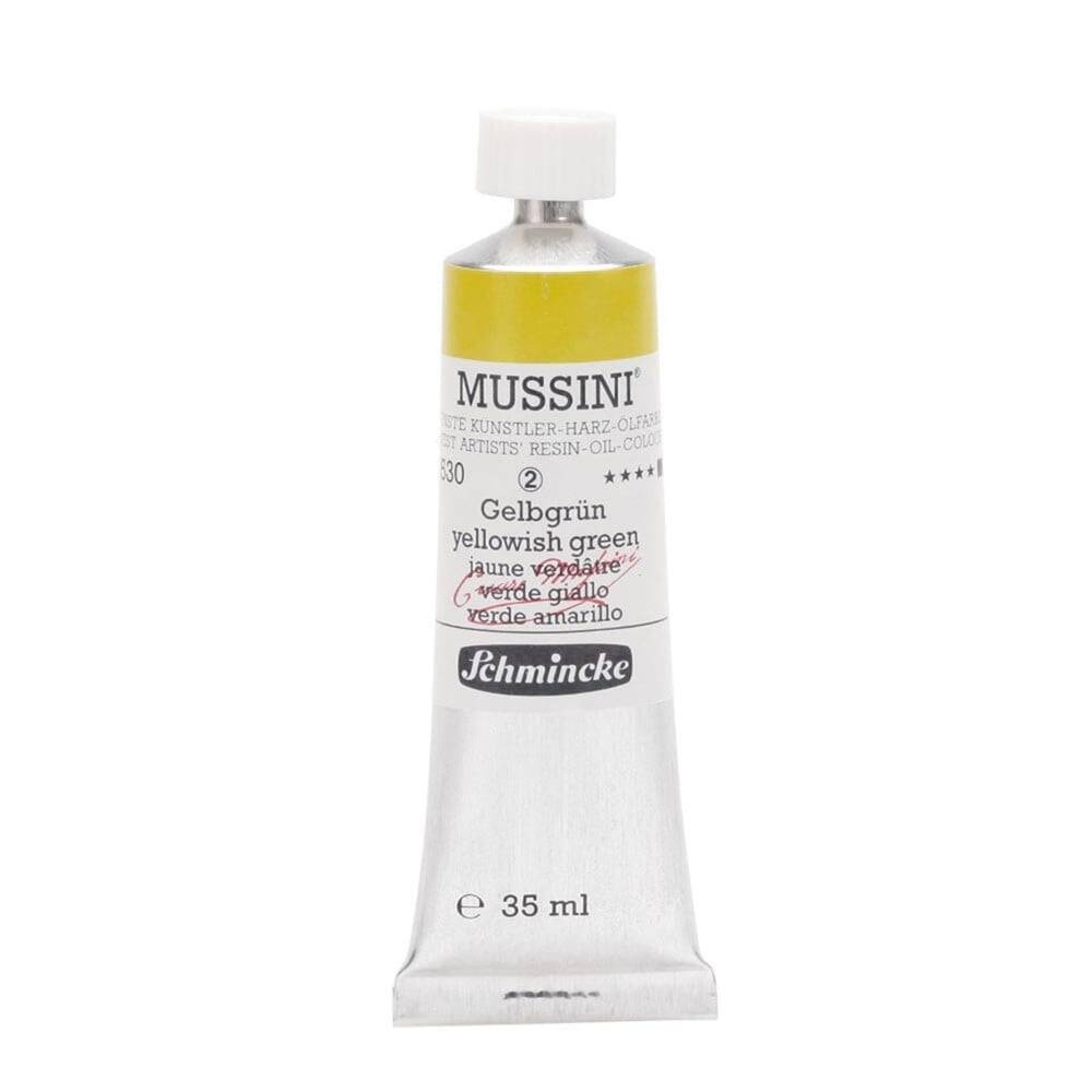 Schmincke Mussini Artist Yağlı Boya 35 ml Seri 2 530 Yellowish Green