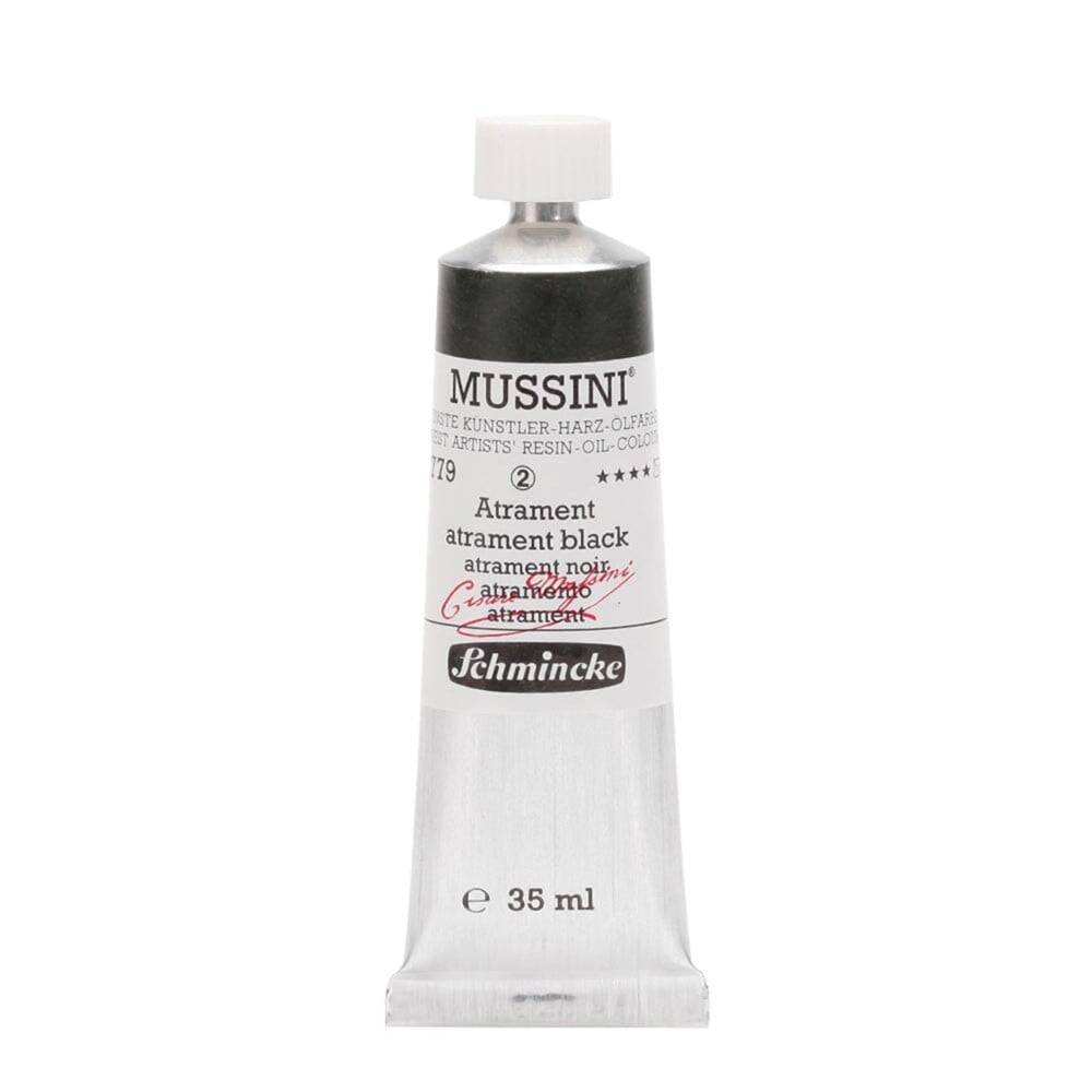 Schmincke Mussini Artist Yağlı Boya 35 ml Seri 2 779 Atrament Black