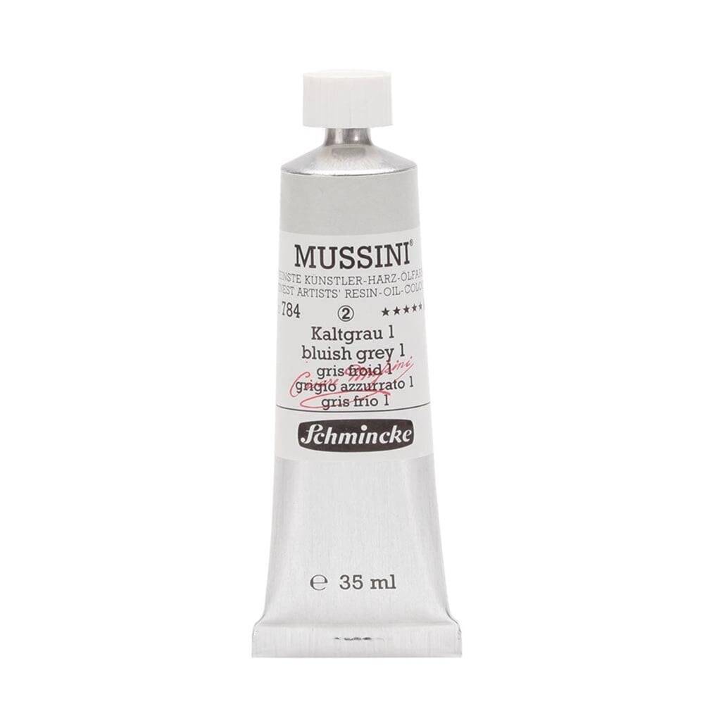 Schmincke Mussini Artist Yağlı Boya 35 ml Seri 2 784 Bluish Grey 1
