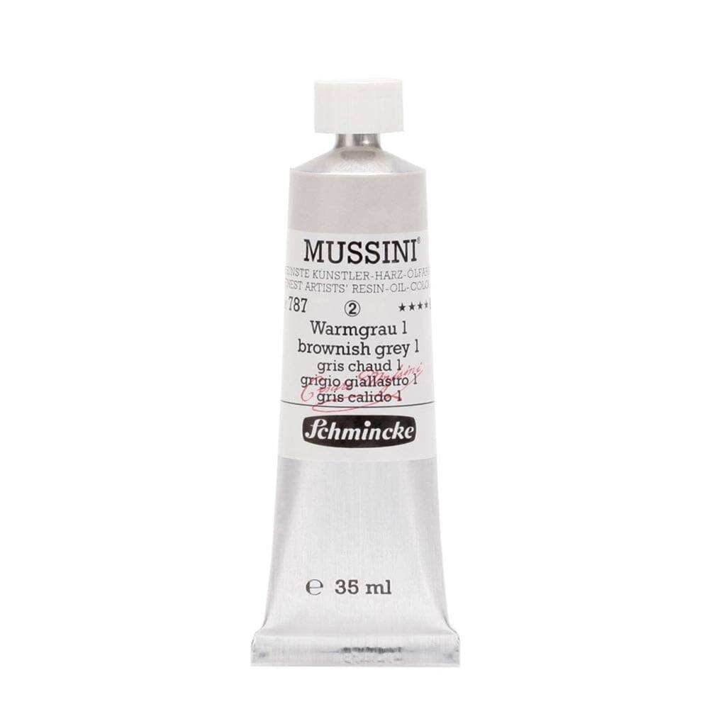 Schmincke Mussini Artist Yağlı Boya 35 ml Seri 2 787 Brownish Grey 1