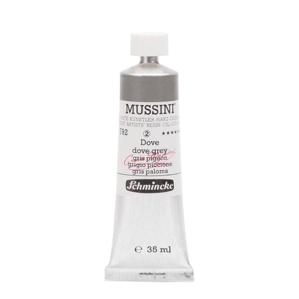 Schmincke Mussini Artist Yağlı Boya 35 ml Seri 2 792 Dove Grey
