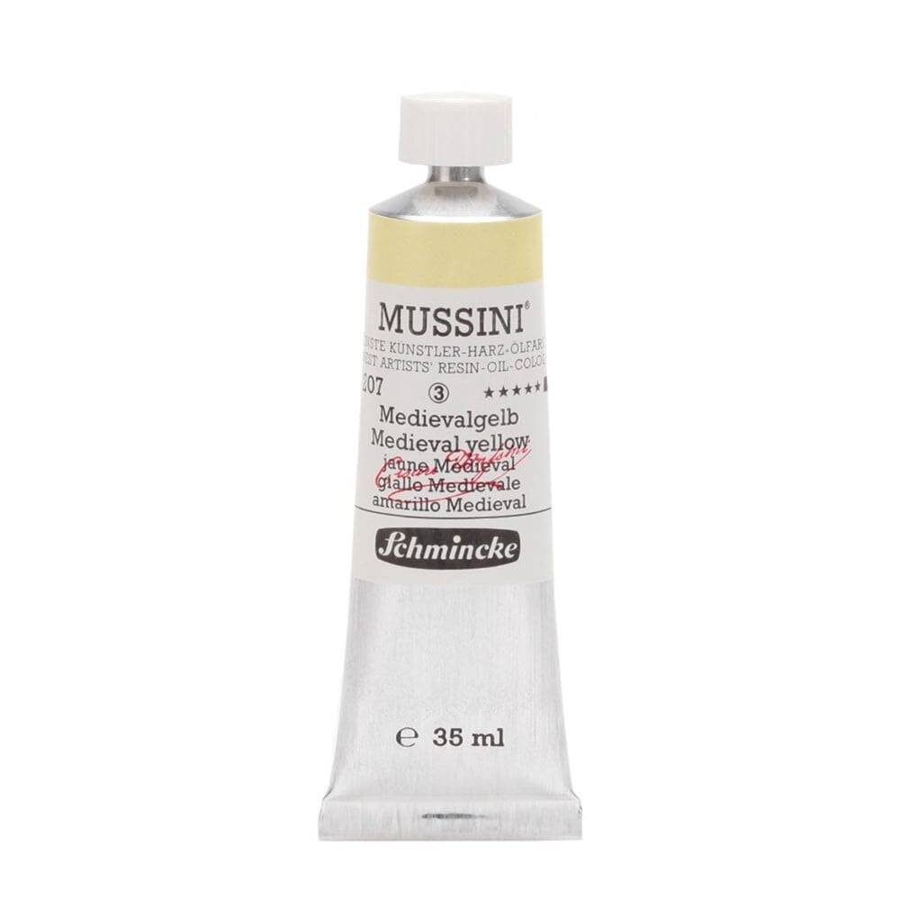 Schmincke Mussini Artist Yağlı Boya 35 ml Seri 3 207 Medieval Yellow