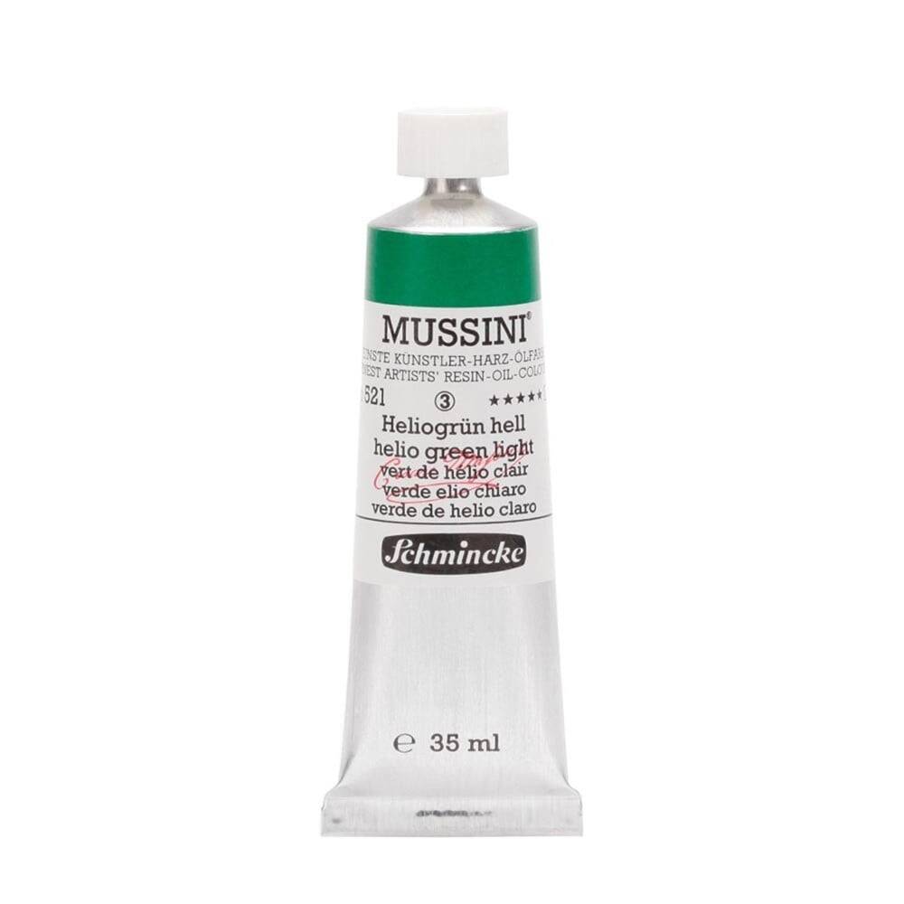 Schmincke Mussini Artist Yağlı Boya 35 ml Seri 3 521 Helio Green Light