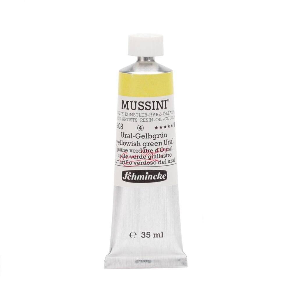 Schmincke Mussini Artist Yağlı Boya 35 ml Seri 4 208 Yellowish Green Ural