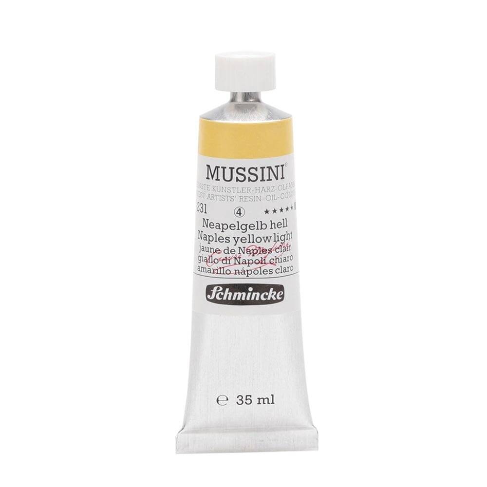 Schmincke Mussini Artist Yağlı Boya 35 ml Seri 4 231 Naples Yellow Light