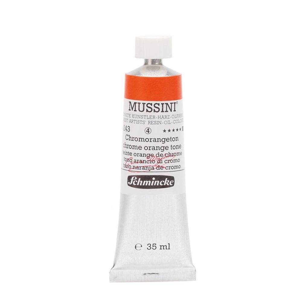 Schmincke Mussini Artist Yağlı Boya 35 ml Seri 4 243 Chrome Orange Hue