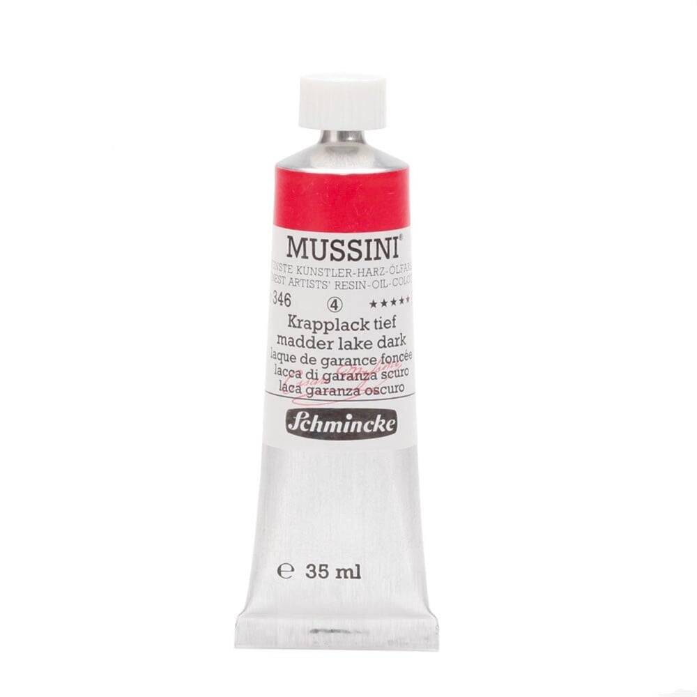 Schmincke Mussini Artist Yağlı Boya 35 ml Seri 4 346 Madder Lake Dark