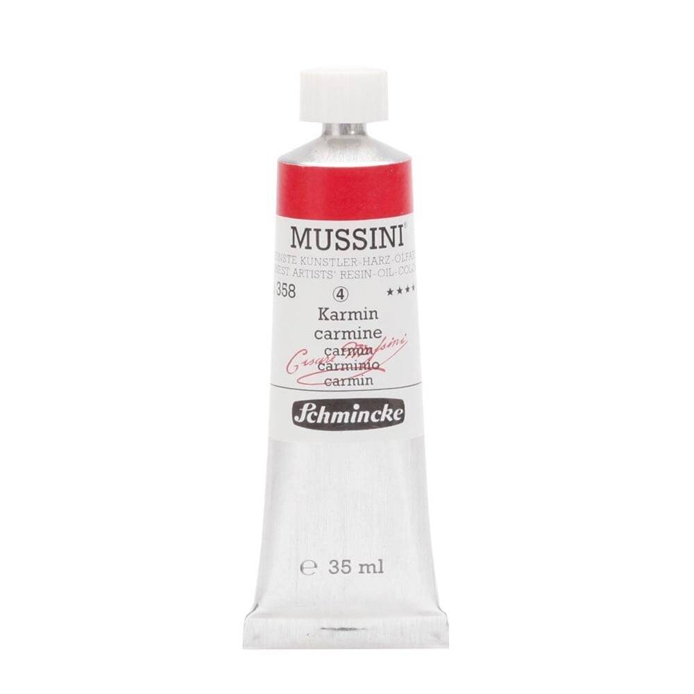 Schmincke Mussini Artist Yağlı Boya 35 ml Seri 4 358 Carmine