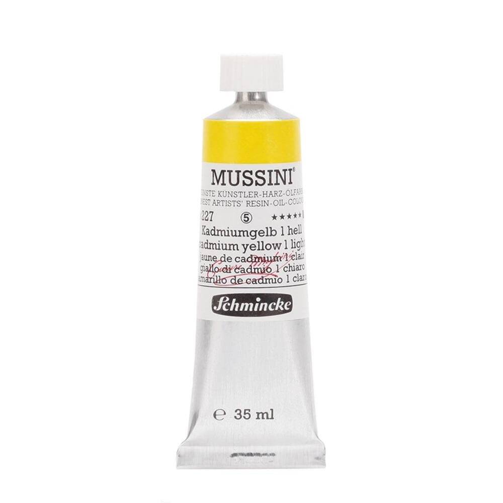 Schmincke Mussini Artist Yağlı Boya 35 ml Seri 5 227 Cadmium Yellow 1 Light