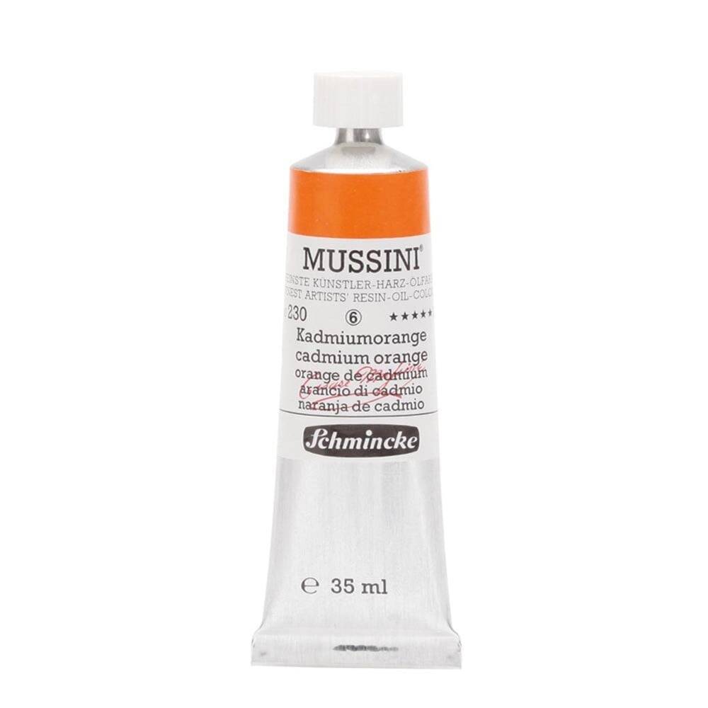 Schmincke Mussini Artist Yağlı Boya 35 ml Seri 6 230 Cadmium Orange