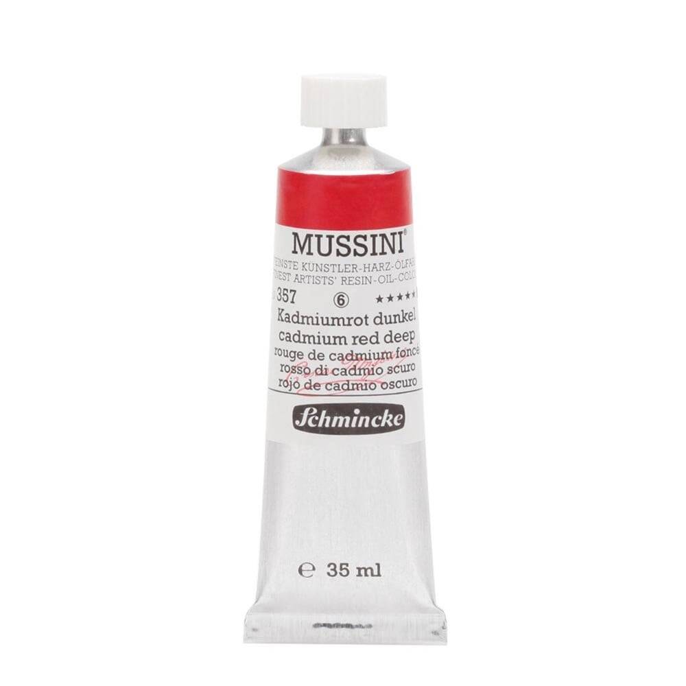 Schmincke Mussini Artist Yağlı Boya 35 ml Seri 6 357 Cadmium Red Deep