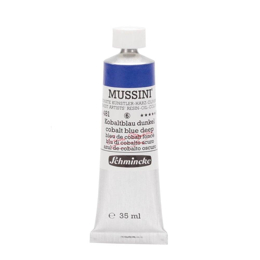 Schmincke Mussini Artist Yağlı Boya 35 ml Seri 6 481 Cobalt Blue Deep