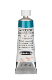 Schmincke Mussini Artist Yağlı Boya 35 ml Seri 7 498 Cobalt Turquoise