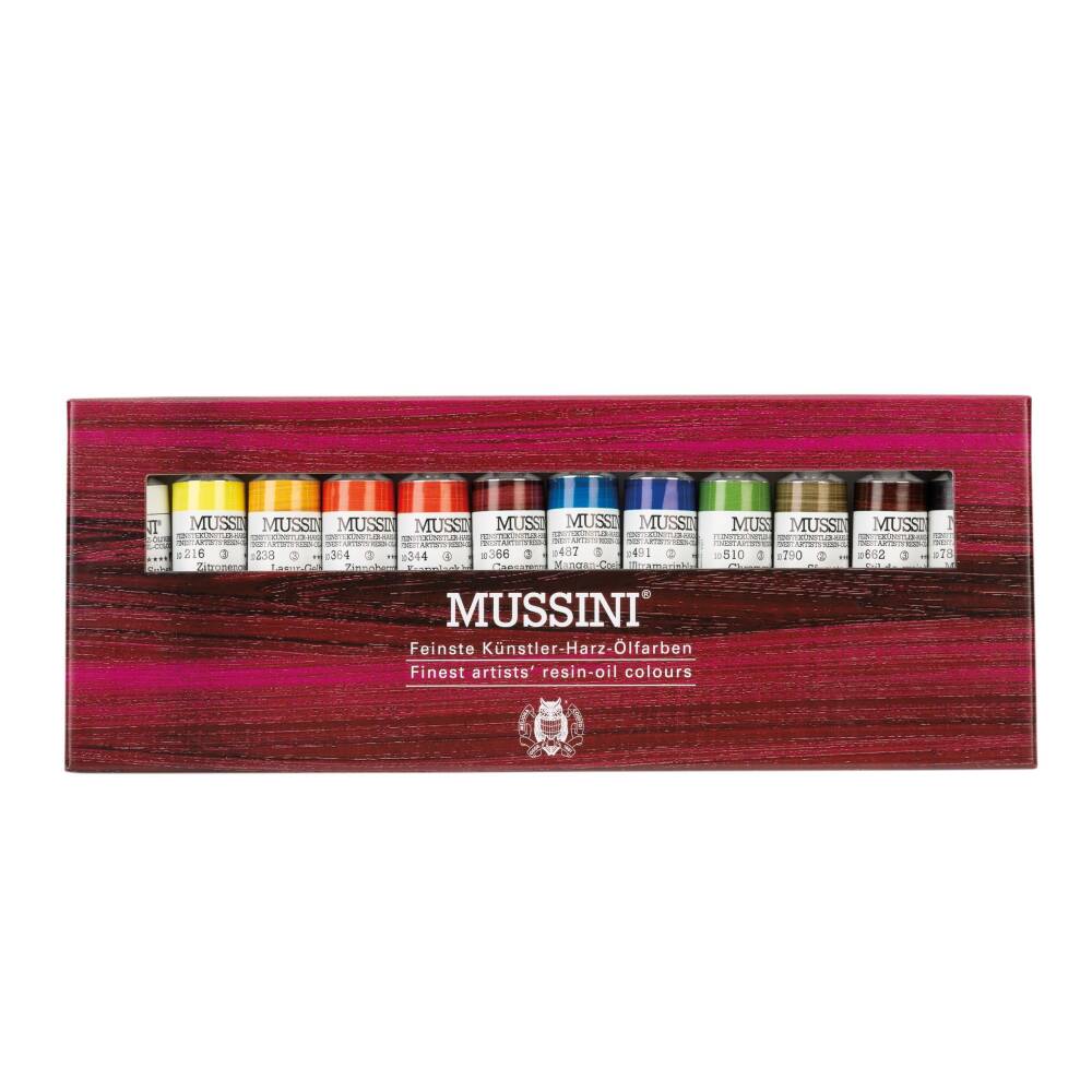 Schmincke Mussini Yağlı Boya Seti 12 x 15 ml Tüp 70012