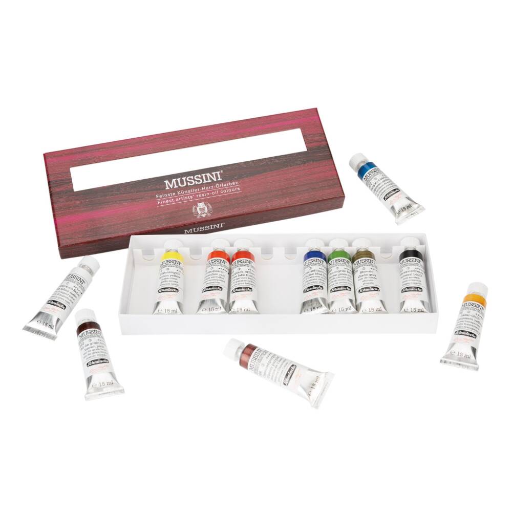 Schmincke Mussini Yağlı Boya Seti 12 x 15 ml Tüp 70012