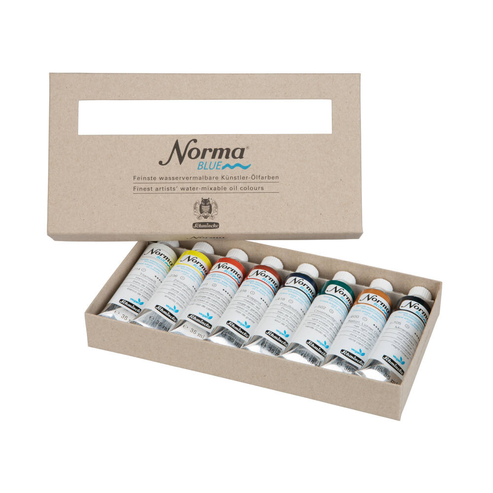 Schmincke Norma Professional Sulandırılabilir Yağlı Boya Seti 8 x 35 ml