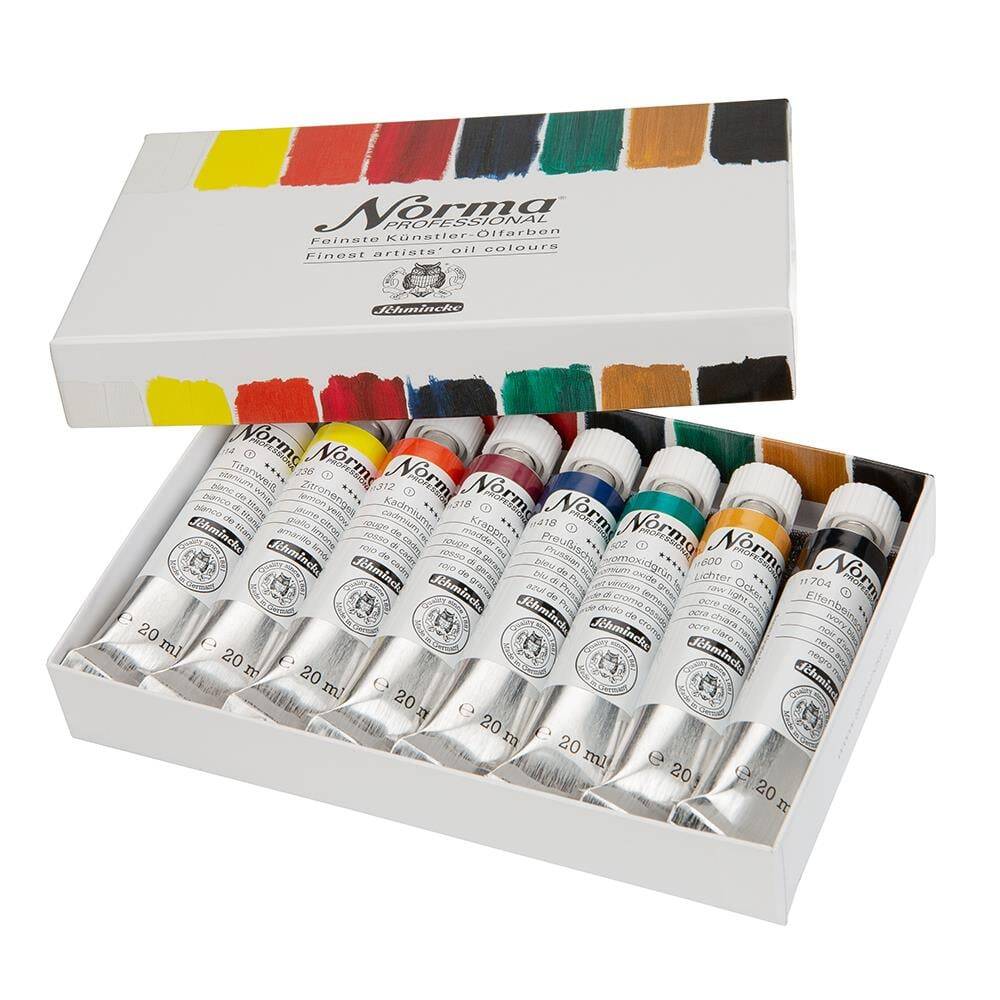 Schmincke Norma Professional Yağlı Boya Seti 8 x 20 ml
