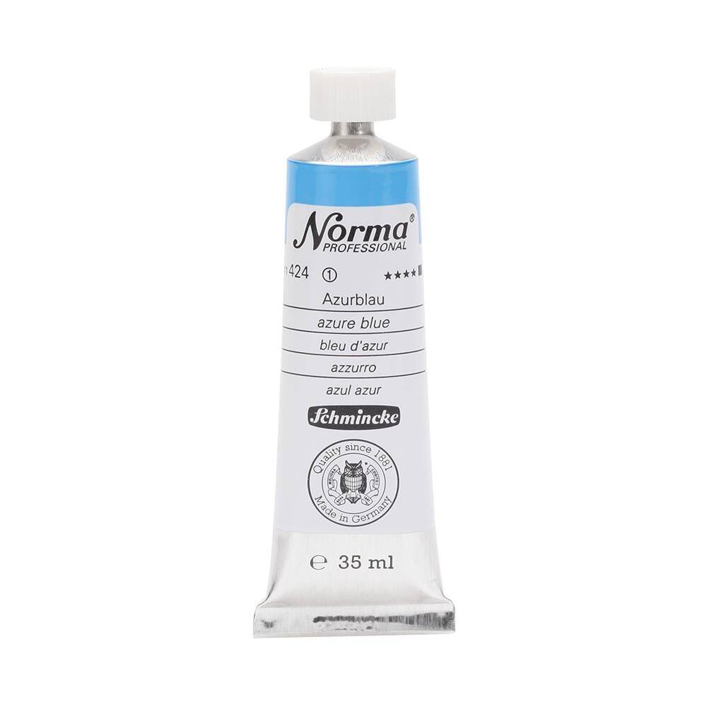 Schmincke Norma Profesyonel Azure Blue 35 ml