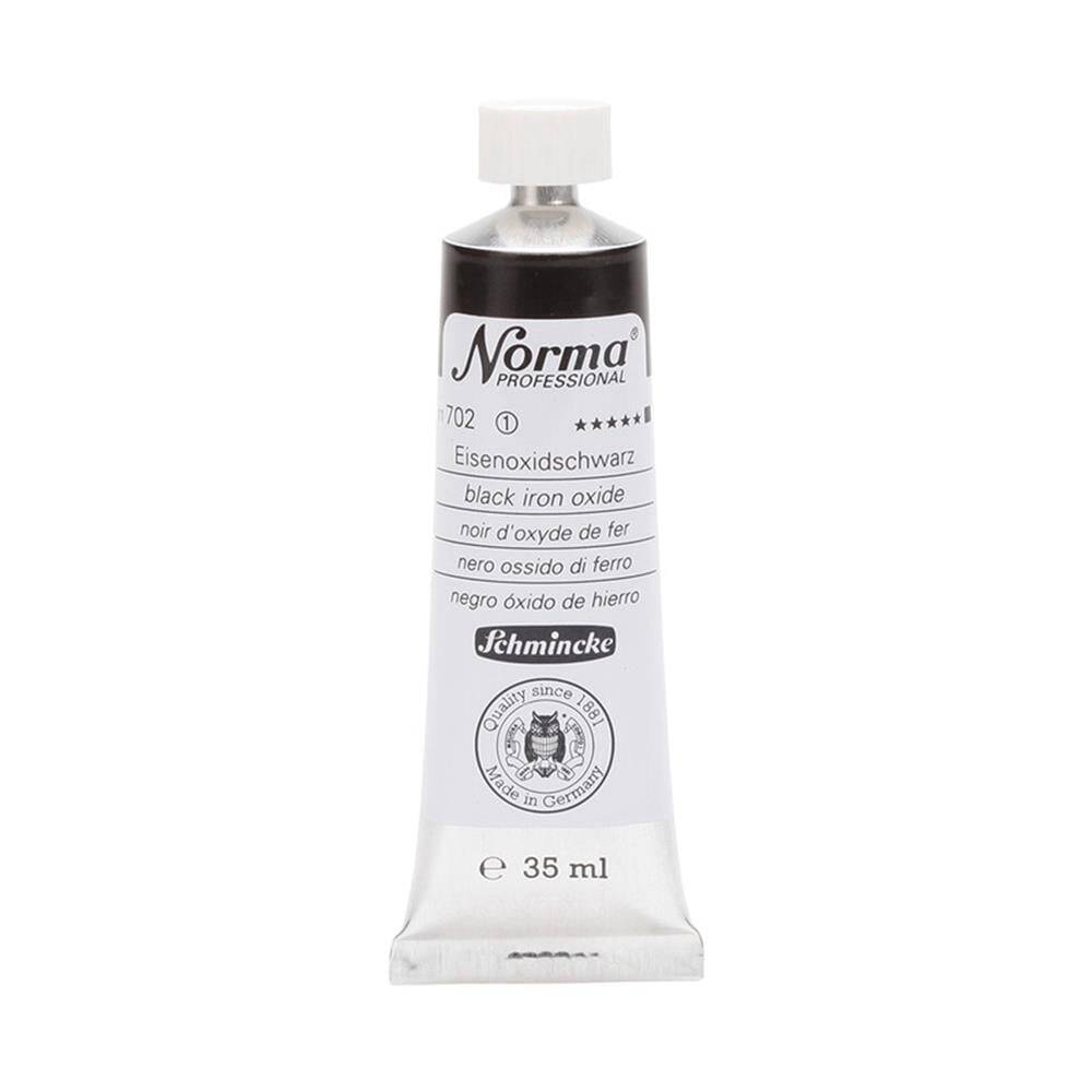 Schmincke Norma Profesyonel Black İron Oxide 35 ml