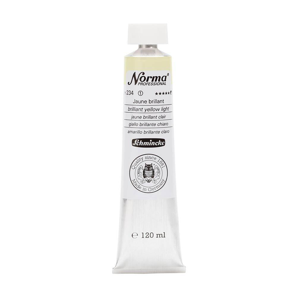 Schmincke Norma Profesyonel Brilliant Yellow Light 120 ml