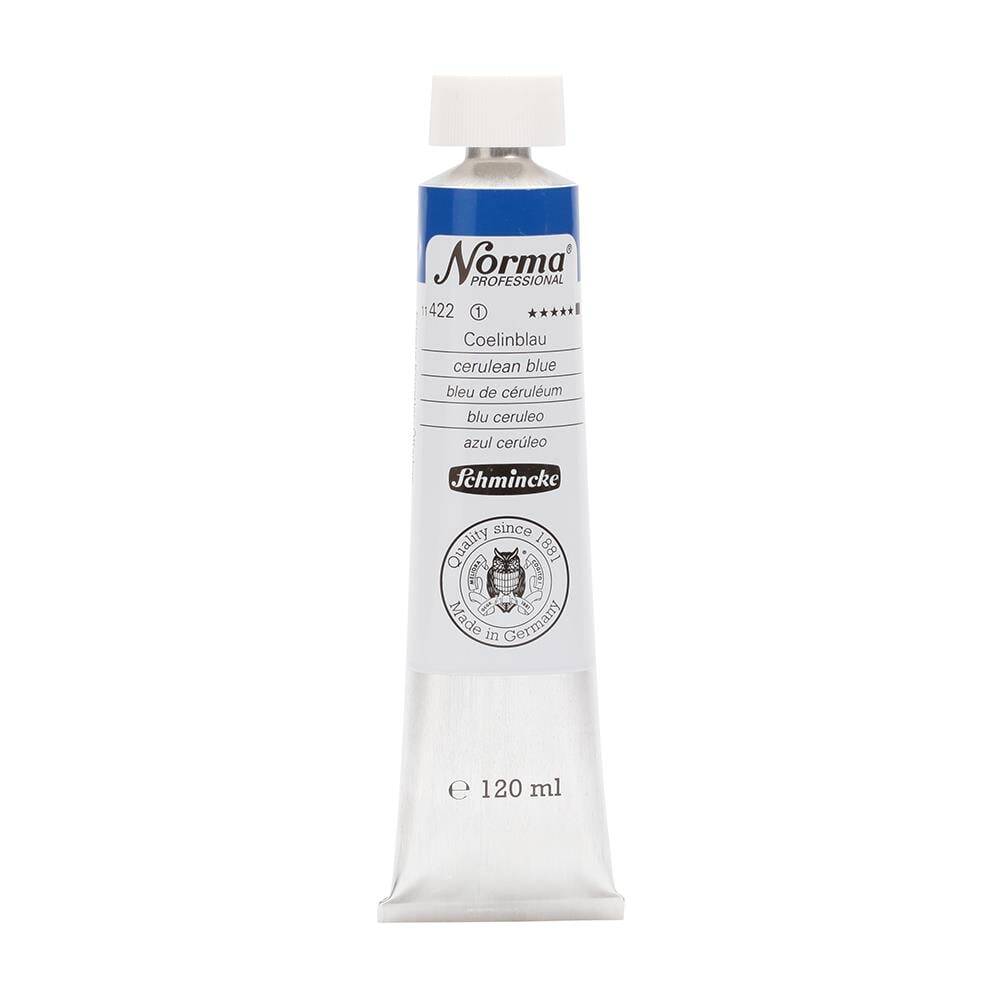 Schmincke Norma Profesyonel Cerulean Blue 120 ml