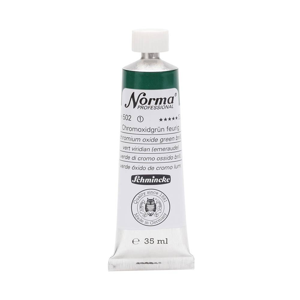 Schmincke Norma Profesyonel Chromium Oxide Green Brill. 35 ml