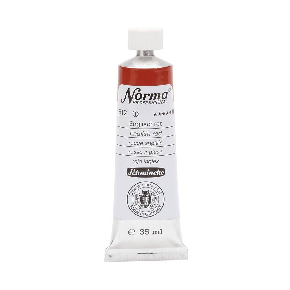 Schmincke Norma Profesyonel English Red 35 ml