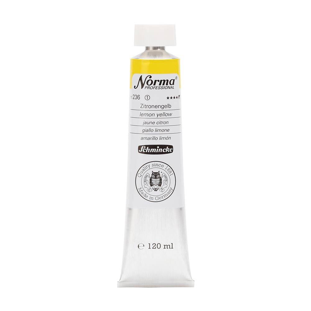 Schmincke Norma Profesyonel Lemon Yellow 120 ml